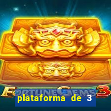 plataforma de 3 reais tigre